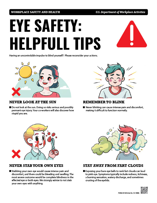 Human Interaction Tips: Eye Safety Tips